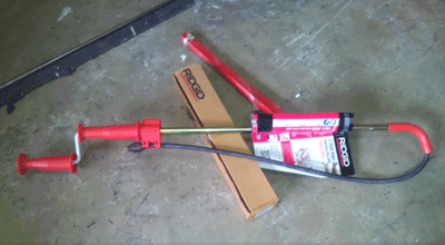 AT Drain Service ขายเครื่องล้างท่อ ขายงูเหล็ก ridgid K-3 ท่อตัน ส้วมตัน ชักโครกกดไม่ลง